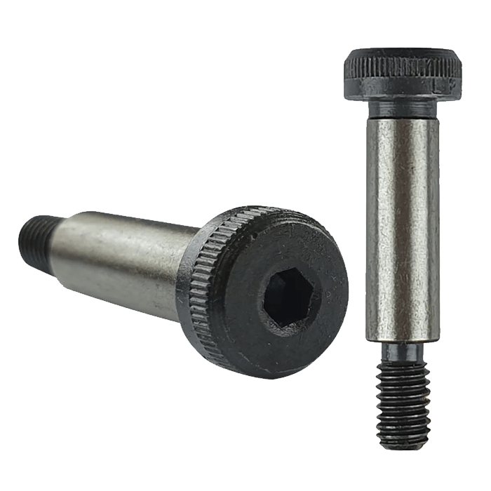 M6 (8mm) x 100mm, Socket Shoulder Screws, Self-Colour, Grade 12.9, ISO 7379