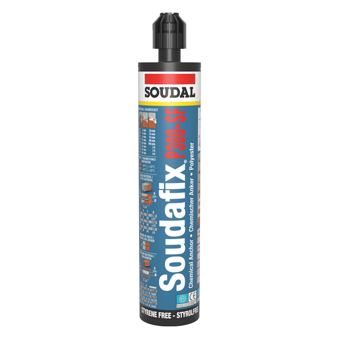 Soudal SOUDAFIX P300-SF Styrene Free Chemical Resin – 280ml (154406)