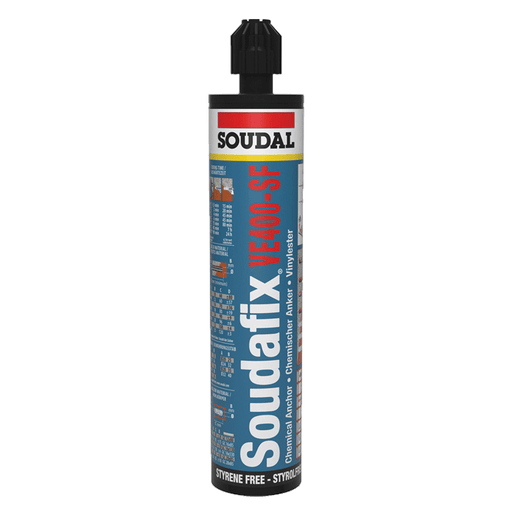 Soudal SOUDAFIX VE400-SF Vinylester Styrene Free Chemical Resin – 280ml (154407)