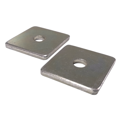 M10 x 30mm x 3mm Square Plate Washer A2 Stainless DIN 436