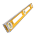 Product image of the Stabila 83S 100cm Spirit Level, Double Plumb 3 Vial (02546). Part of a growing range of clearance items from Fusion Fixings