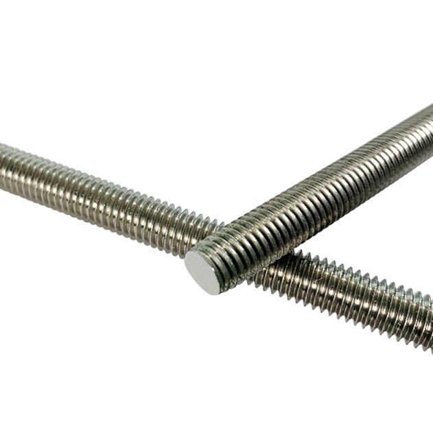 M6 x 1000mm Threaded Bar (studding) A2 Stainless Steel DIN 976-1