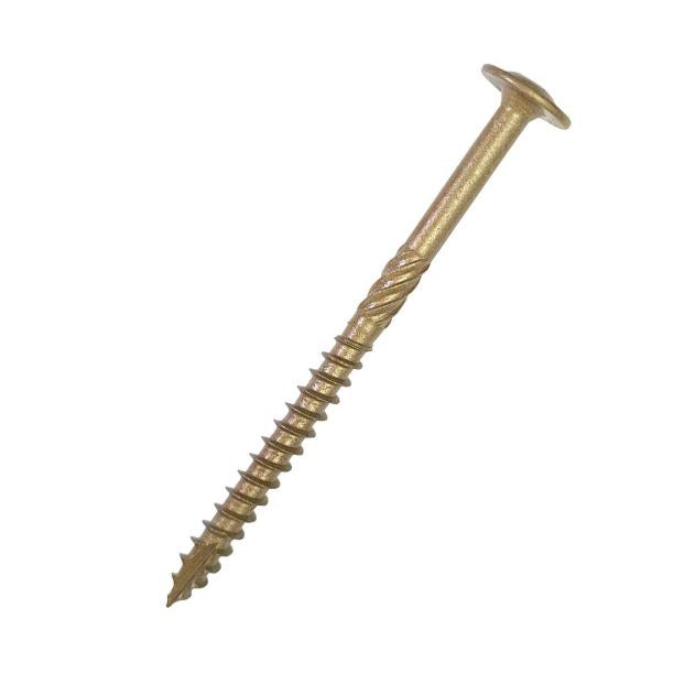 Product image for the Timco 8 x 350mm, Wafer Head Timber Screws. Part of a growing ranger in stock at Fusion Fixings