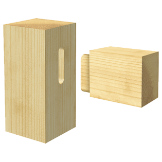 Trend Two Flute Router Cutter cut example diagram.