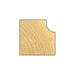 Trend Radius Router Cutter, 4.8mm x 9.5mm, C053X1/4TC. Cut diagram 2