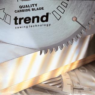 Trend Circular Craft Saw Blade, 305mm x 84 teeth x 30mm, CSB/AP30584. In action