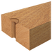 Illustration showing a sample of how the Trend Snappy Countersink Drill Bit No.12 (SNAP-CS-12) drills the hole.