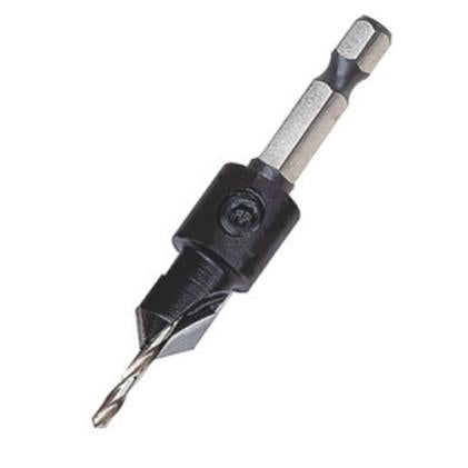 Trend Snappy Countersink Drill Bit, 9/64"- 3.5mm (SNAP-CS-12TC) - CLEARANCE