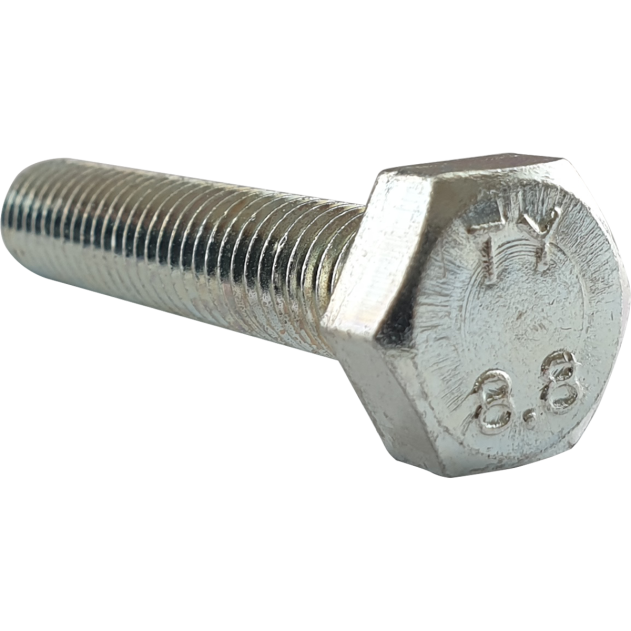 9/16" UNC x 2" Set Screw (Fully Threaded Bolt) BZP BS 1768