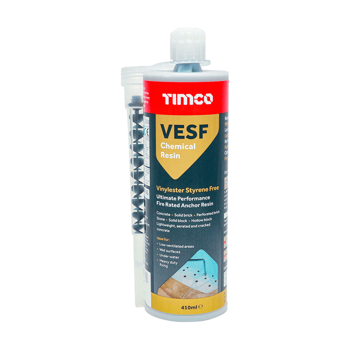 Timco Vinylester Styrene-Free Polyester Chemical Resin - 410ml (VESF410)