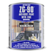 Action Can ZG-90 Black (RAL 9005) Anti-Rust brushing paint. 900ml Tin available from Fusion Fixings