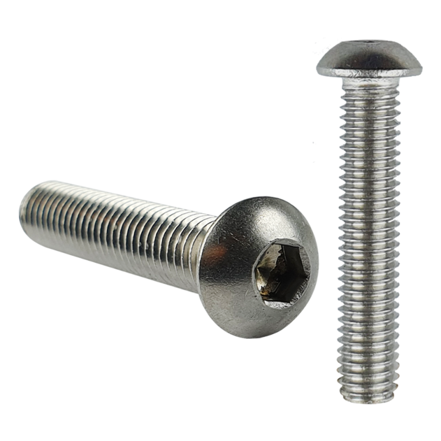 1/2" UNC x 1" Socket Button Head Screw A2 Stainless Steel