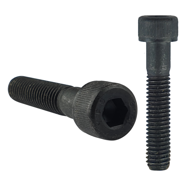 M24 x 40mm Socket Cap Head Screw, Self Colour, DIN 912. Part of a larger range of socket cap head screws from Fusion Fixings.