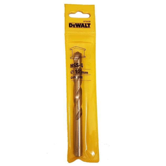 DeWALT DT5226 HSS-G Jobber Drill Bit 12mm