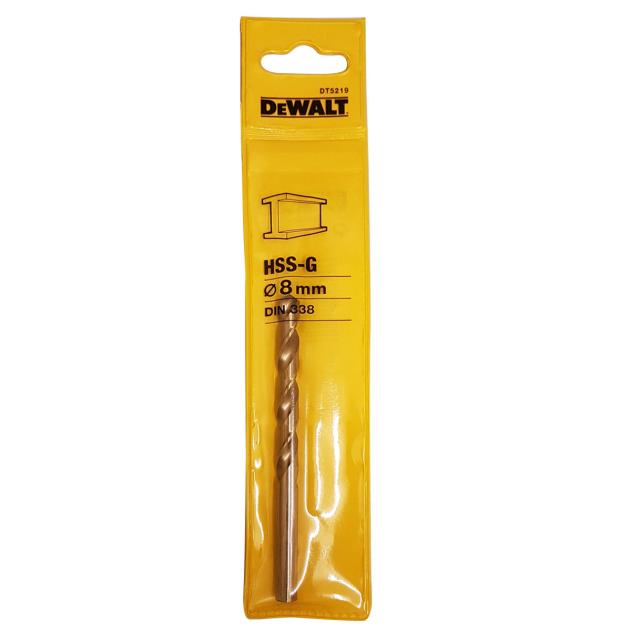 DeWALT DT5219 HSS-G Jobber Drill Bit 8mm