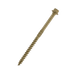 Product image for the Timco 6.7 x 225mm, Flanged Hex Head Timber Screws, In-Dex, Green Organic - Box of 50, 225IN