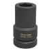 Product image for 27mm Sealey Deep WallDrive Impact Socket Bit, 1” Square Drive (IS127D) part of an expanding range from Fusion Fixings