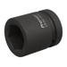 Product photography for 33mm Sealey WallDrive Impact Socket, 1” Square Drive, (IS133) part of a growing range from Fusion Fixings