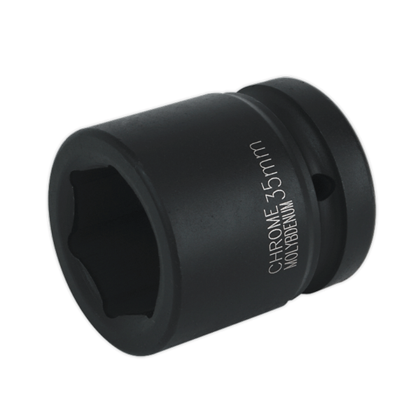 Product image for 35mm Sealey WallDrive Impact Socket, 1” Square Drive (IS135) part of a growing range from Fusion Fixings