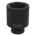 Product image for 60mm Sealey Deep WallDrive Impact Socket Bit, 1” Square Drive (IS160D) part of a growing range from Fusion Fixings 