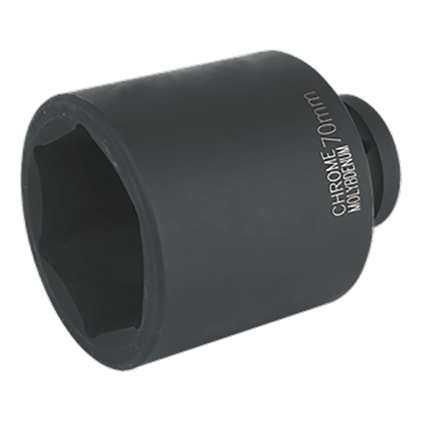 70mm Sealey Deep WallDrive Impact Socket Bit, 1” Square Drive (IS170D) part of an expanding range from Fusion Fixings