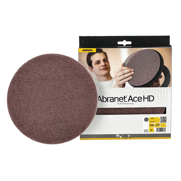 Mirka 225mm sanding discs, Abranet ACE HD, P60 Grit, Pack of 25 (AH22302560)