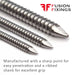 Annular Ring Shank Nails, A2 (304) Stainless Steel information image