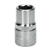 Product image for 13mm Sealey WallDrive Socket with 1/2” Square Drive, (S1213) part of a growing range at Fusion Fixings