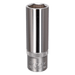 Product image for the 19mm Sealey Deep WallDrive Socket, 1/2” Square Drive, (S1219D). Part of a growing range of socket drives at Fusion Fixings