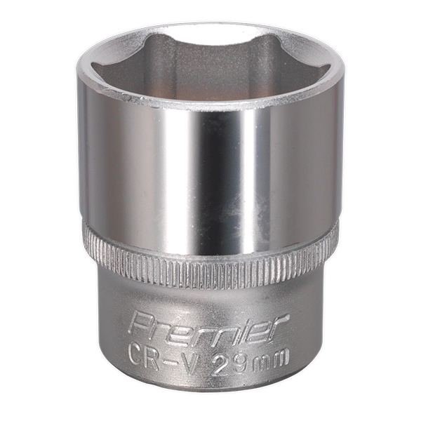 29mm Sealey WallDrive Socket with 1/2” Square Drive, (S1229) part of a growing range at Fusion Fixings