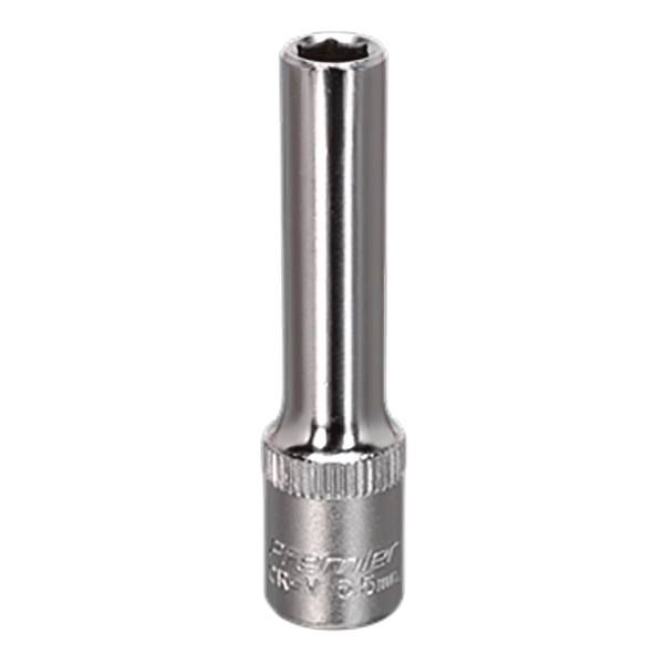 5.5mm Sealey Deep WallDrive Socket, 1/4” Square Drive, (S14055D) part of an expanding range from Fusion Fixings