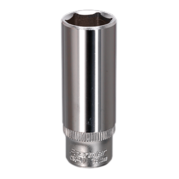 Product image for 13mm Sealey Deep WallDrive Socket, 1/4” Square Drive, (S1413D) part of a growing range from Fusion Fixings