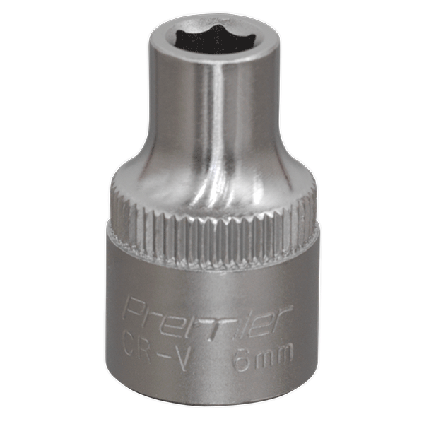 6mm Sealey WallDrive Socket with 3/8” Square Drive, (S3806) part of a growing range from Fusion Fixings