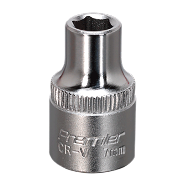 Product image for 7mm Sealey WallDrive Socket with 3/8” Square Drive, (S3807) part of an expanding range from Fusion Fixings