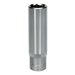 Product photography for 13mm Sealey Deep WallDrive Socket, 3/8” Square Drive, (S3813D) part of an expanding range from Fusion Fixings 