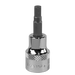 Product photography for 5mm Hex Socket Bit with 3/8” Square Drive, Sealey (SBH008) part of a growing range at Fusion Fixings