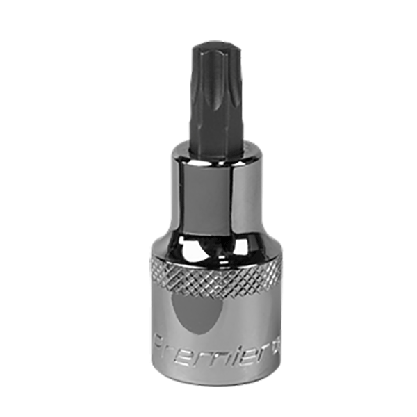 Product image for Torx T47 Socket Bit, Sealey Premier Socket Bit, 1/2” Square Drive (SBT023) 