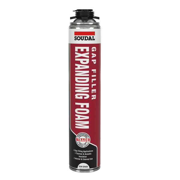 Soudal Expanding Foam B3, Gun Grade, 750ml (116745)